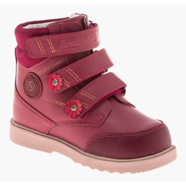 Ботинки антиварусные Сурсил-Орто для девочек AV15-011 розовые
