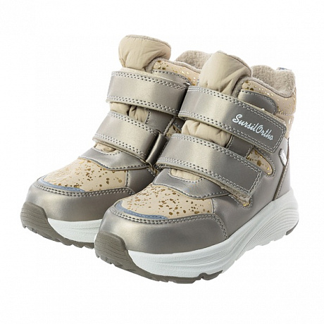 Ботинки ортопедические Сурсил-Орто с шерстью для девочек A45-2502 золотистые. Изображение 2 из 2