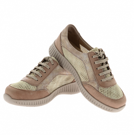 Кроссовки Suave женские Geneve 16006T-TP-3197,T116,7036 бежевые. Изображение 4 из 4