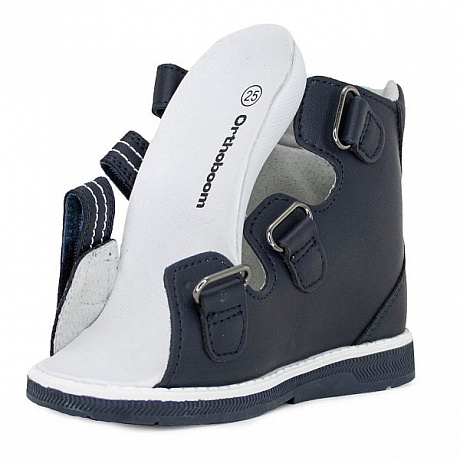 Сандали ортопедические Ортобум для мальчиков 71057-06 темно-синий риф. Изображение 4 из 6