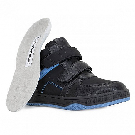 Ботинки ортопедические Ортобум утепленнные для мальчиков 87054-02 черная галактика. Изображение 3 из 6